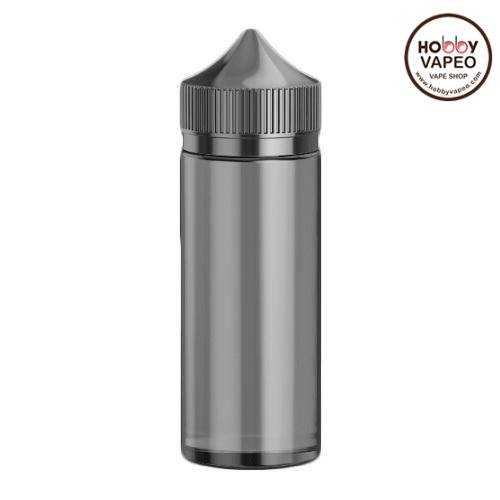 Bote Pet 120ml Negro Traslucido