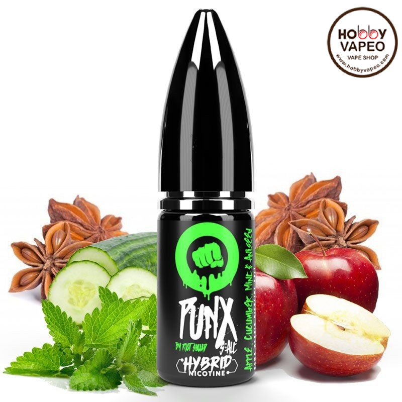 Apple Cucumber Mint & Anised - Riot Squad Punx Salt 10mg