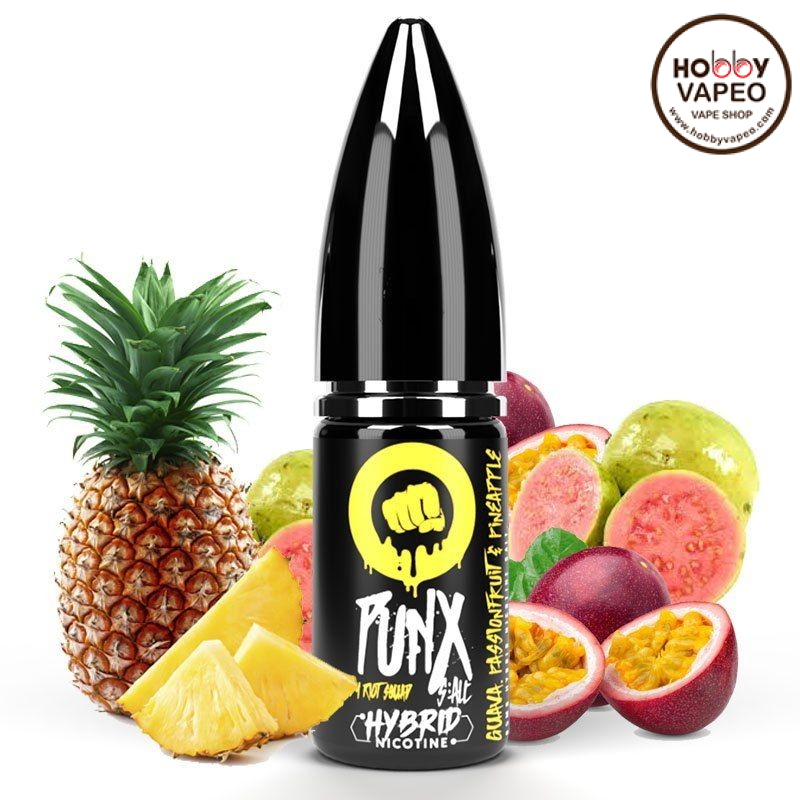 Guava, Passionfruit & Pineapple - Riot Squad Punx Salt 10mg