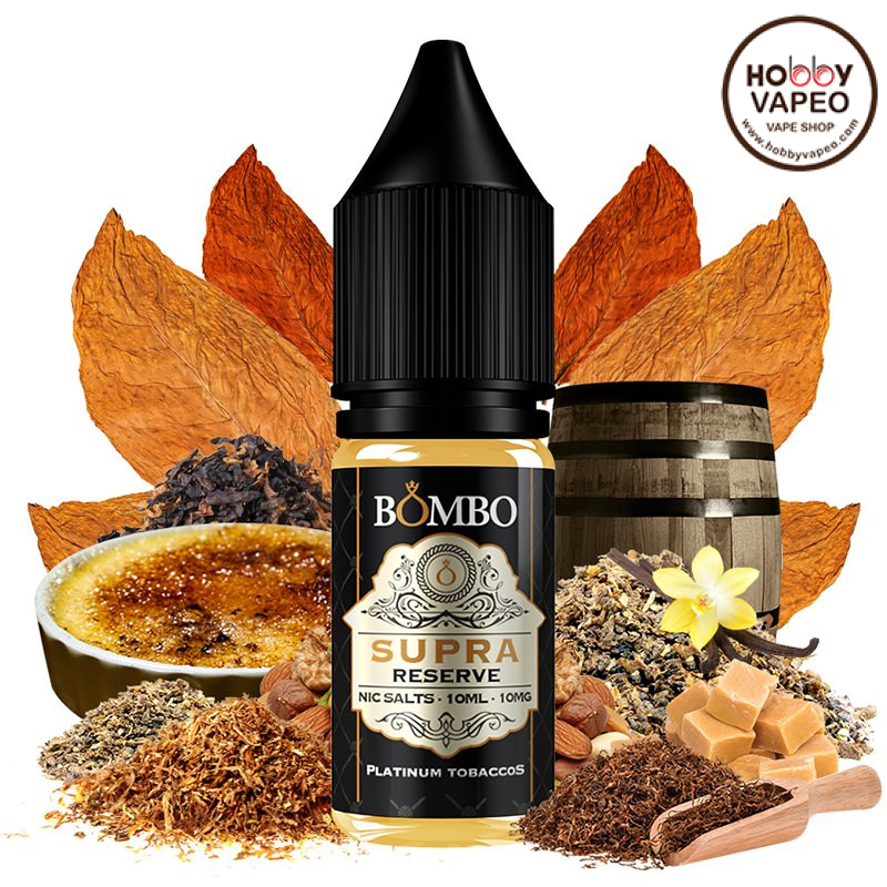 Supra Reserve Platinum Tobaccos Bombo Nic Salts