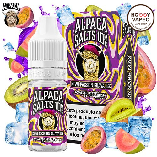 Kiwi Passion Guava Ice Alpaca Salts