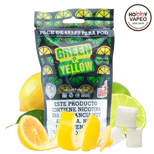 Green & Yellow Pack Sales Oil4vap