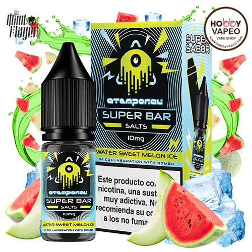 Water Sweet Melon Ice Atemporal Super Bar Salts