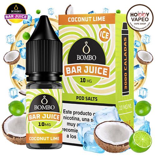 Coconut Lime Ice Bombo Bar Juice Nic Salts