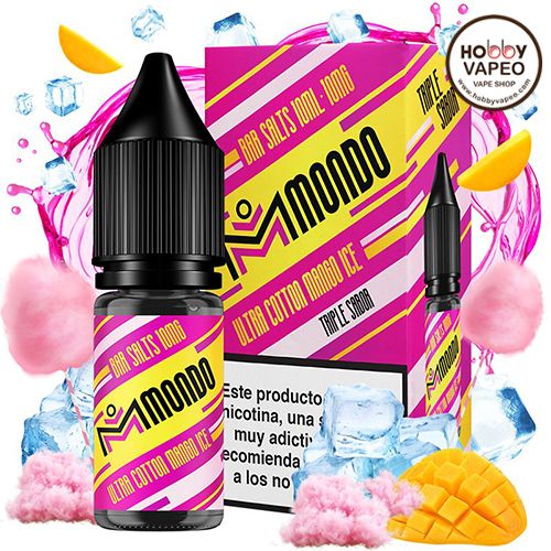 Ultra Cotton Mango Ice Mondo Bar Salts