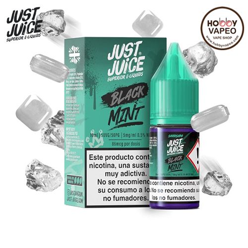 Black Mint Just Juice Mint Range Salts