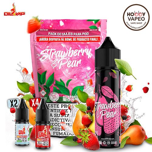 Strawberry Pear Pack Sales Oil4vap 60ml