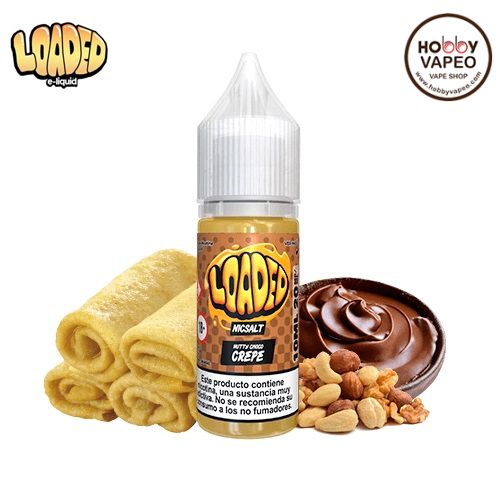 Nutty Choco Crepe Loaded Nic Salts