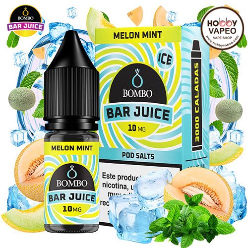 Melon Mint Ice Bombo Bar Juice Nic Salts
