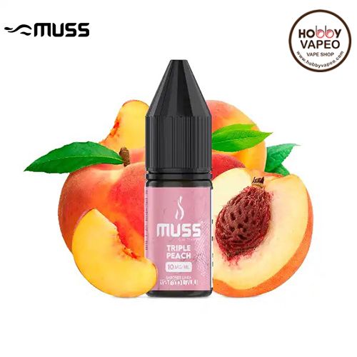 Triple Peach Muss Nic Salts