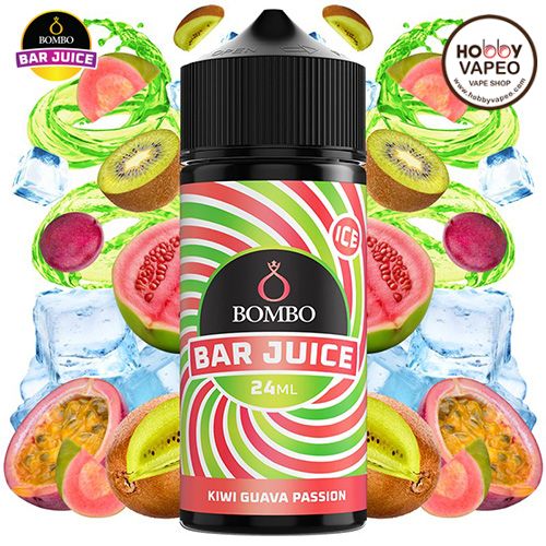 Aroma Kiwi Guava Passion Ice 24ml (Longfill) Bombo Bar Juice
