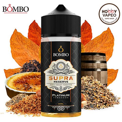 Aroma Supra Reserve 30ml (Longfill) Platinum Tobaccos by Bombo
