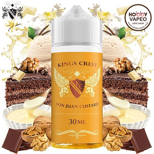 Aroma Don Juan Custard 30ml (Longfill) Kings Crest