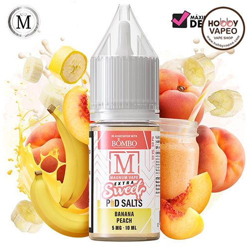 Banana Peach Magnum Vape Extra Sweet Pod Salts