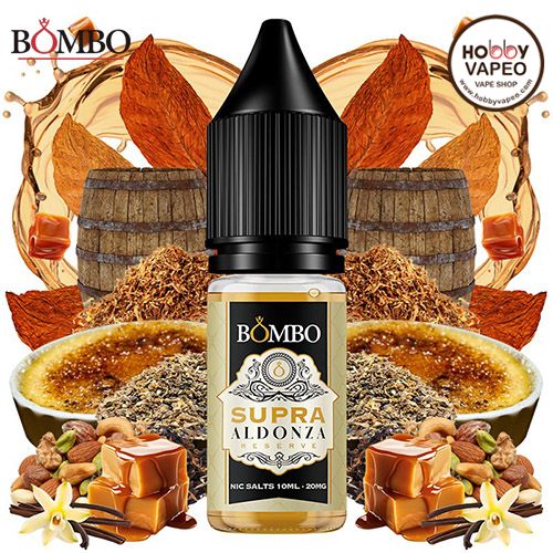 Supra Aldonza Reserve Platinum Tobaccos Bombo Nic Salts