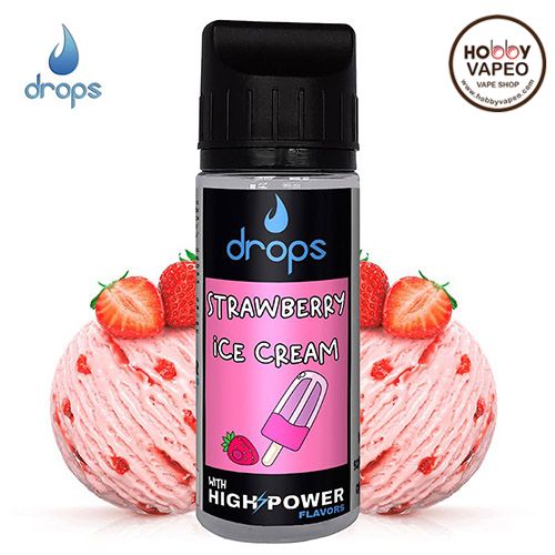 Aroma Strawberry Ice Cream 40ml (Longfill) Drops Bar