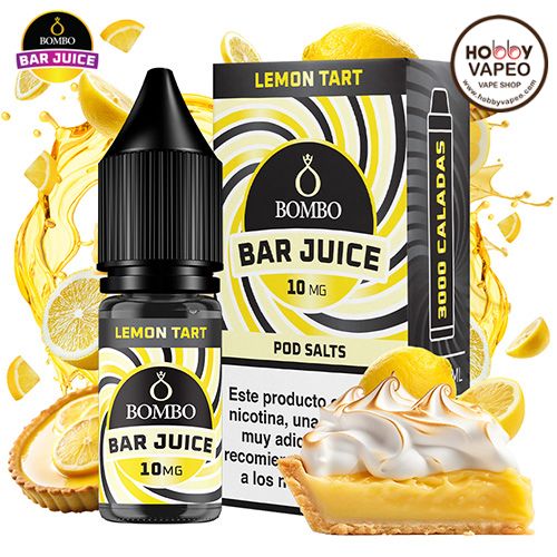 Lemon Tart Bombo Bar Juice Nic Salts