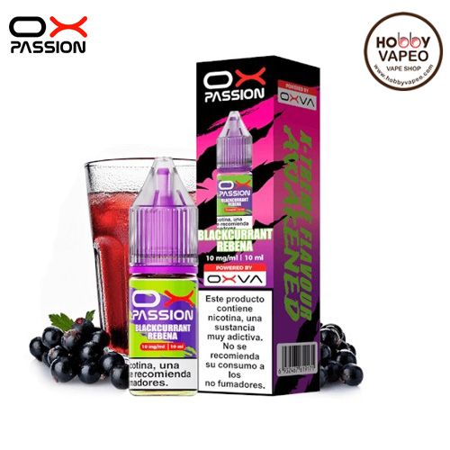 Blackcurrant Rebena Ox Passion Salts Oxva