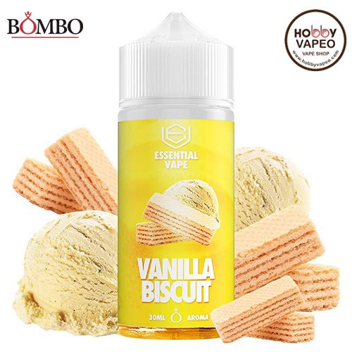 Aroma Vanilla Biscuit 30ml (Longfill) Essential Vape by Bombo