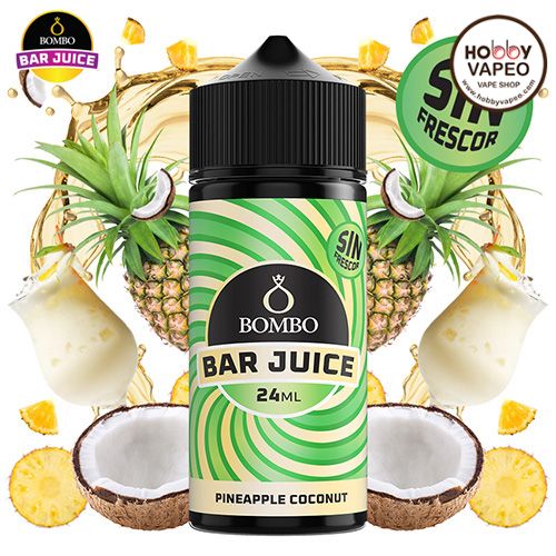Aroma Pineapple Coconut Sin Frescor 24ml (Longfill) Bombo Bar Juice