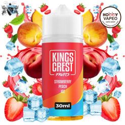 Aroma Strawberry Peach Ice 30ml (Longfill) Kings Crest
