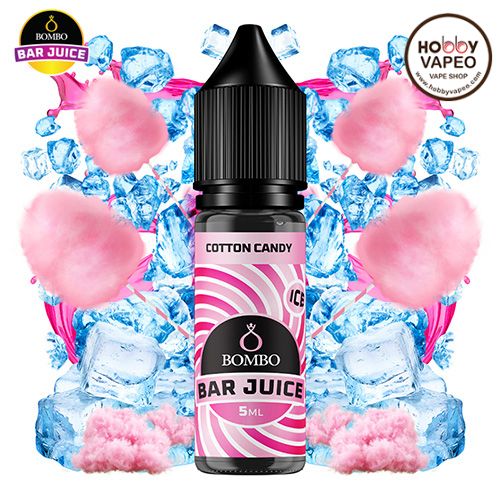 Aroma MiniLongfill Cotton Candy Ice Bombo Bar Juice