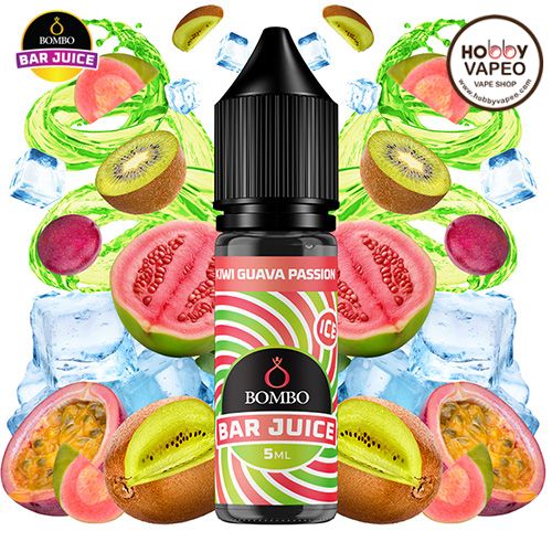 Aroma MiniLongfill Kiwi Guava Passion Ice Bombo Bar Juice