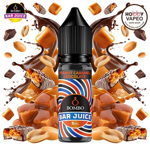 Aroma MiniLongfill Peanut Chocolate Caramel Bombo Bar Juice