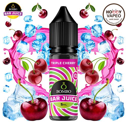 Aroma MiniLongfill Triple Cherry Ice Bombo Bar Juice
