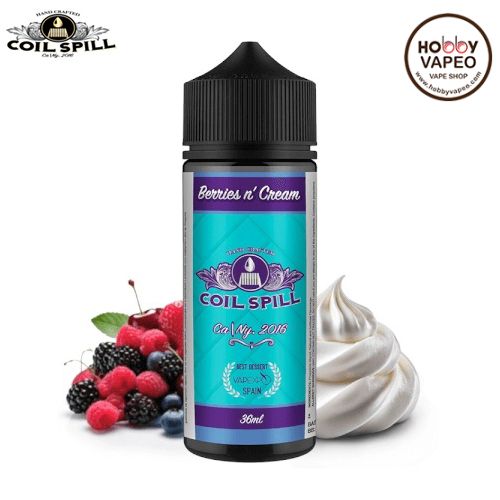 Aroma Berries N Cream 36ml (Longfill) Coil Spill