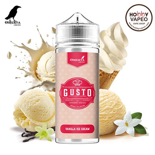 Aroma Vanilla Ice Cream Gusto 20ml (Longfill) Omerta