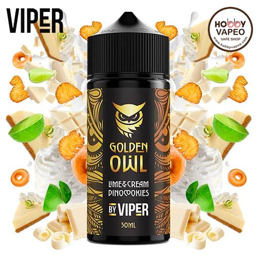 Aroma Lime Cream Dinocookies 30ml (Longfill) Golden Owl by Viper