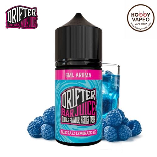 Aroma MiniLongfill Blue Razz Lemonade Ice Drifter Bar Juice