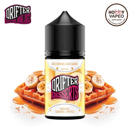 Aroma MiniLongfill Banana Caramel Waffle 6ml Drifter Desserts