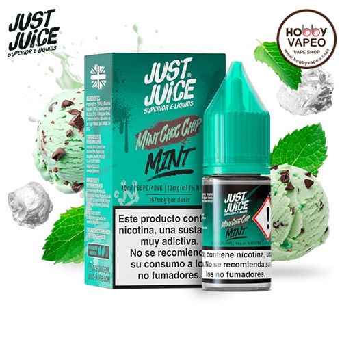 Mint Choco Just Juice Mint Range Salts