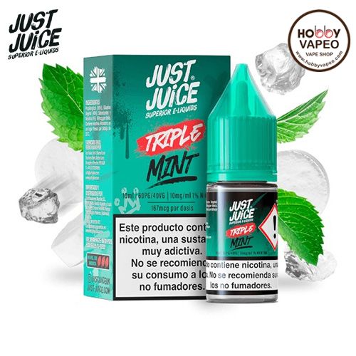 Triple Mint Just Juice Mint Range Salts
