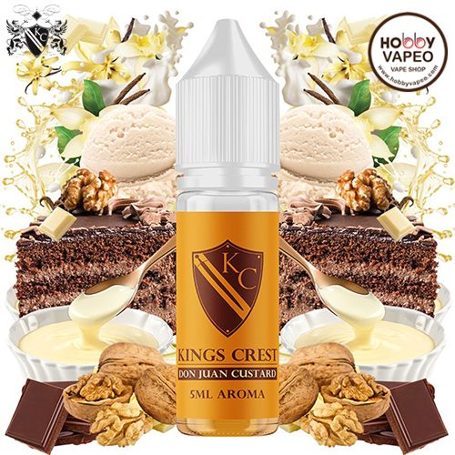 Aroma MiniLongfill Don Juan Custard Kings Crest