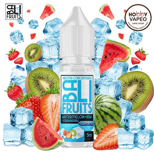 Aroma MiniLongfill Watermelon Kiwi Strawberry Super Ice Bali Fruits