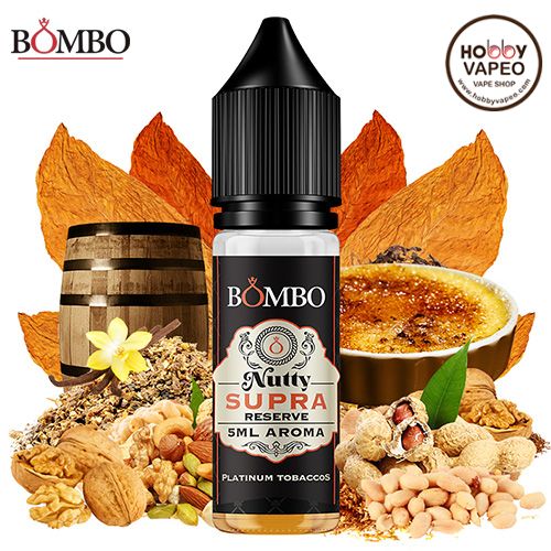 Aroma MiniLongfill Nutty Supra Reserve Platinum Tobaccos by Bombo