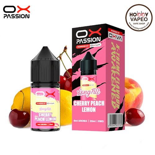 Aroma Minilongfill Cherry Peach Lemon Oxva Ox Passion
