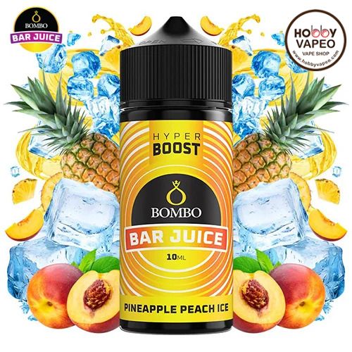 Aroma Pineapple Peach Ice 24ml (Longfill) Hyper Boost Bombo Bar Juice