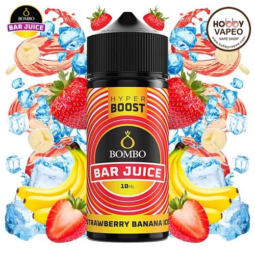 Aroma Strawberry Banana Ice 24ml (Longfill) Hyper Boost Bombo Bar Juice