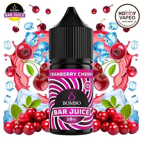 Aroma MiniLongfill Cranberry Cherry 10ml Bombo Bar Juice