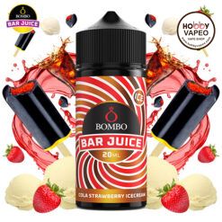 Aroma Cola Strawberry Ice Cream 20ml (Longfill) Bombo Bar Juice