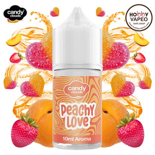 Aroma MiniLongfill Peachy Love 10ml Candy Clouds