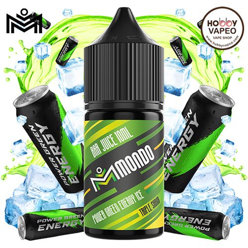 Aroma MiniLongfill Power Green Energy Ice 10ml Mondo