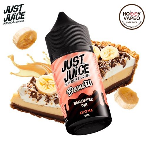 Aroma MiniLongfill Banoffee Pie 6ml Just Juice Desserts