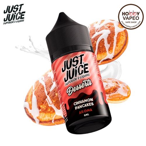 Aroma MiniLongfill Cinnamon Pancakes 6ml Just Juice Desserts