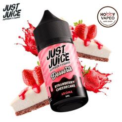 Aroma MiniLongfill Strawberry Cheesecake 6ml Just Juice Desserts