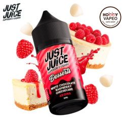 Aroma MiniLongfill White Chocolate Raspberry Cheesecake 6ml Just Juice Desserts